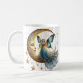 Magical Gift for Her - Fairy & Moon Coffee Cup Koffiemok (Links)
