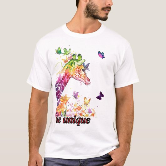 Magical Giraffe T-shirt (Voorkant)