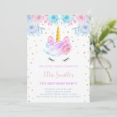 Magical Girl Party Kaart (Staand voorkant)