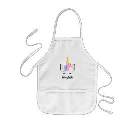 Magical Girly leuke gepersonaliseerde eenhoorn Kinder Schort