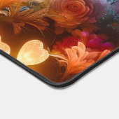 Magical Glowing Flowers Heart Garden Bureaumat (Hoek)