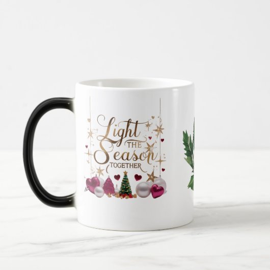 Magical Gold Script Light the Season Together Magische Mok (Links)