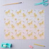 Magical Gold Unicorn Ombre Tissuepapier (Craft)