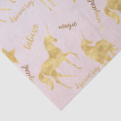 Magical Gold Unicorn Ombre Tissuepapier (Detail)