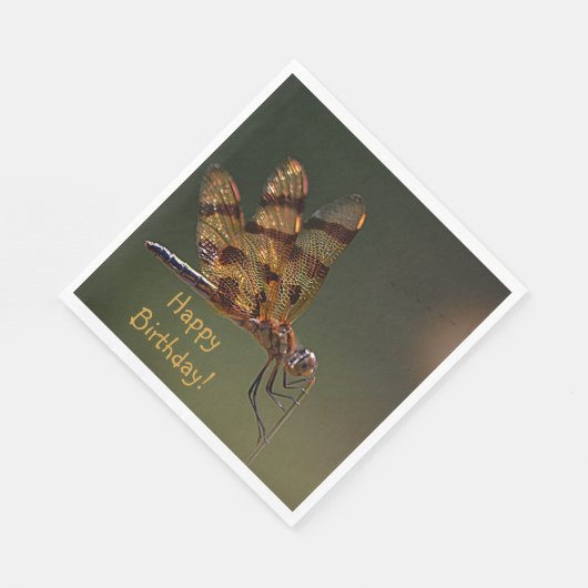 Magical Golden Birthday Servet (Hoek)