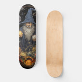 Magical Gothic Wizard Persoonlijk Skateboard (Voorkant)