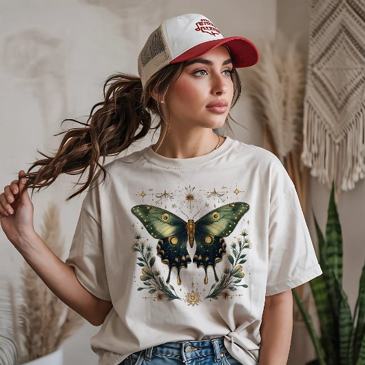 Magical Green Moth T-shirt