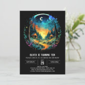 Magical Grove avontuur wacht op verjaardag Kaart (Staand voorkant)