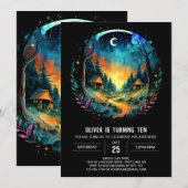 Magical Grove avontuur wacht op verjaardag Kaart (Voorkant / Achterkant)