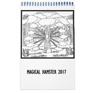 Magical Hamster 2017 Calendar Kalender