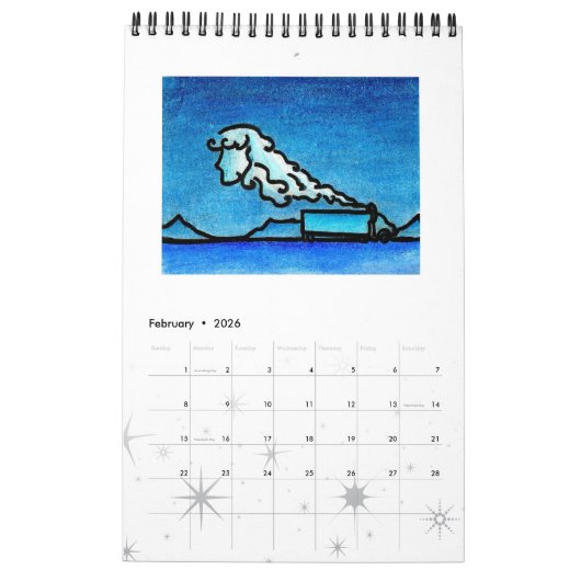 Magical Hamster 2017 Calendar Kalender (Feb 2026)