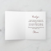 Magical Hands holding Heart thank you card Kaart (Binnen)