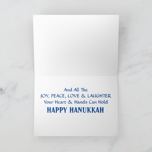 Magical Hanukkah Kaart (Binnen)