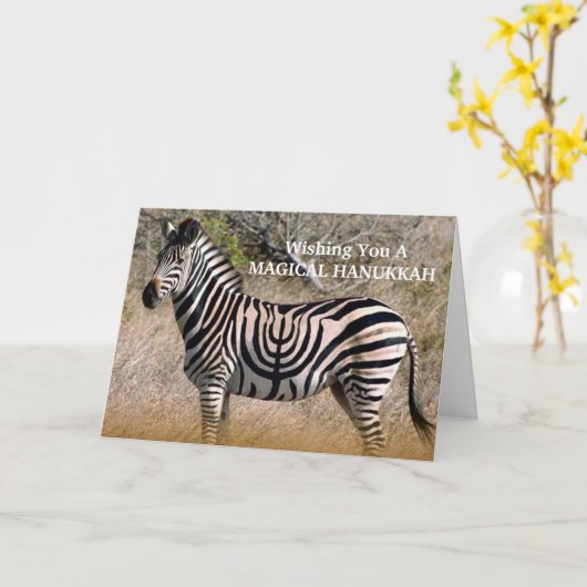Magical Hanukkah Kaart (Gele Bloem)