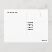 Magical Hare Birthday Briefkaart (bewerkbaar) (Achterkant)