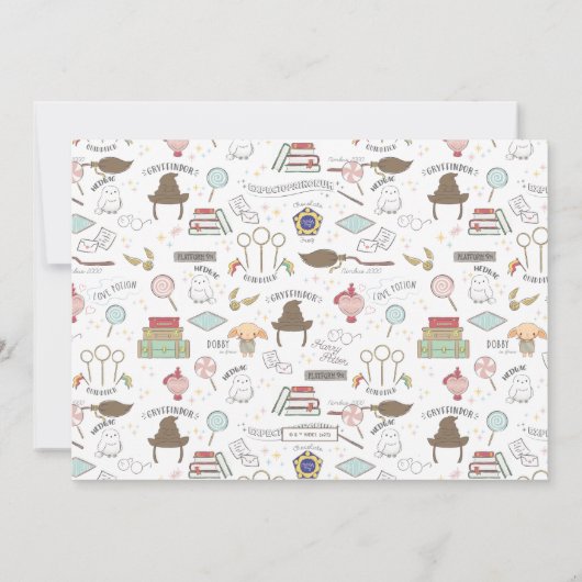 Magical Harry Potter | Aankondiging hogwarts Birth (Achterkant)