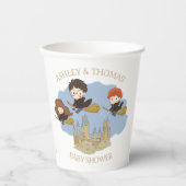 Magical Harry Potter and Hogwarts Baby Shower Papieren Bekers (Voorkant)