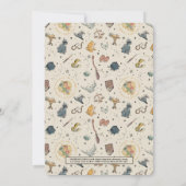 Magical Harry Potter Birth koninklijke aankondigin Kaart (Achterkant)