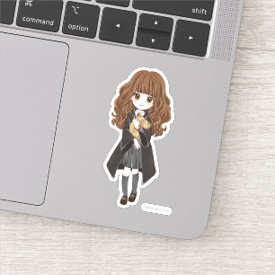 Magical Hermione Granger Watercolor Sticker