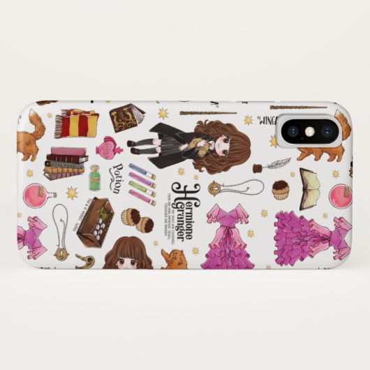 Magical Hermione Granger Waterverf Case-Mate iPhone Case (Achterkant (horizontaal))