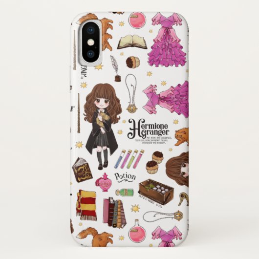 Magical Hermione Granger Waterverf Case-Mate iPhone Case (Achterkant)