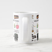 Magical Hermione Granger Waterverf Grote Koffiekop (Achterkant)