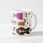 Magical Hermione Granger Waterverf Grote Koffiekop (Voorkant rechts)