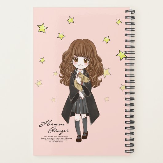 Magical Hermione Granger Waterverf Planner (Achterkant)