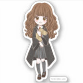 Magical Hermione Granger Waterverf Sticker (Voorkant)