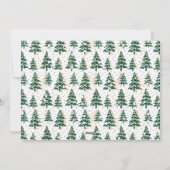 Magical Holiday Season Photo Flat Holiday Card Feestdagenkaart (Achterkant)