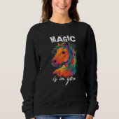 Magical Horse Magic is in you Trui (Voorkant)