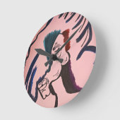 Magical Horse Round Pillow Ronde Klok (Hoek)