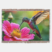 Magical Hummingbird Moments Design Deken (Voorkant)
