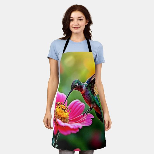 Magical Hummingbird Moments Design Schort (Gedragen)