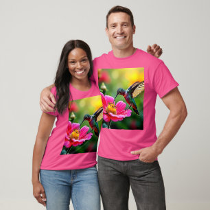 Magical Hummingbird Moments Design T-shirt