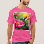 Magical Hummingbird Moments Design T-shirt (Voorkant)