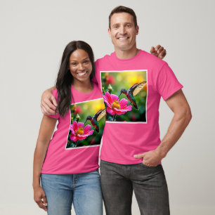 Magical Hummingbird Moments Design T-shirt