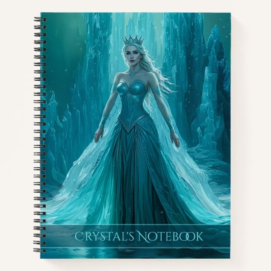 Magical Ice Queen Winter Christmas Notitieboek (Voorkant)