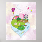 Magical Imagination Island Poster (geen tekst) (Voorkant)