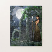 Magical Jigzaag - Moon Goddess (Selene) Legpuzzel (Verticaal)