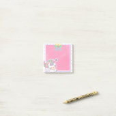 Magical Kawaii Unicorn Pastels Post-it® Notes (Op bureau)