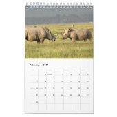 Magical Kenya Calendar 2014 (één pagina) Kalender (Feb 2027)