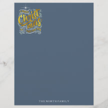 Magical Kersttypografie Gold ID441