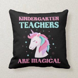 Magical Kindergarten Teacher Unicorn Education Kussen