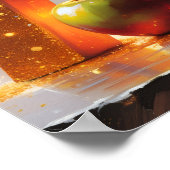 Magical Letter A Wall Art Poster for Kids Room (Hoek)