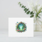 Magical letter briefkaart (Staand voorkant)