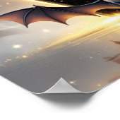 Magical Letter V Wall Art Poster for Kids Room (Hoek)