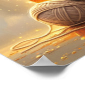 Magical Letter Y Wall Art Poster for Kids Room (Hoek)