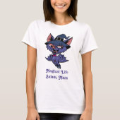 Magical Life Salem Mass Witch Bat T-shirt (Voorkant)