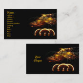 Magical Lights-profielkaart Visitekaartje (Voorkant / Achterkant)